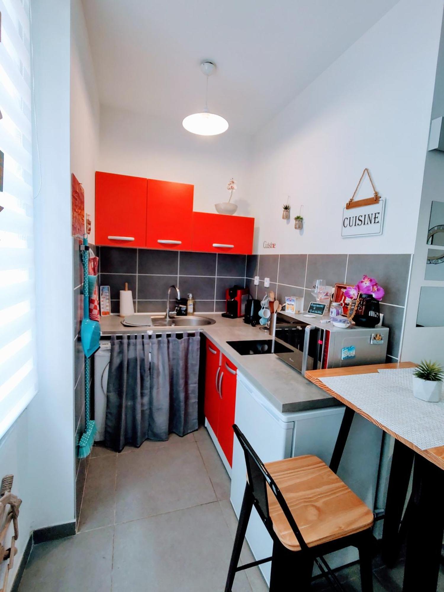 Studio Coin Nuit, Entre Plage Et Centre Marseille Kültér fotó
